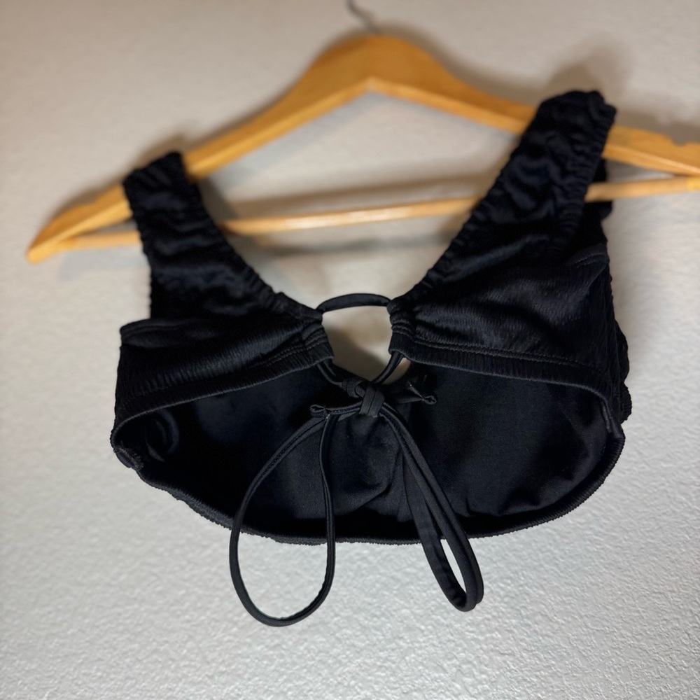 Wild Fable Black Women's Swim Top - Picture 7 of 7